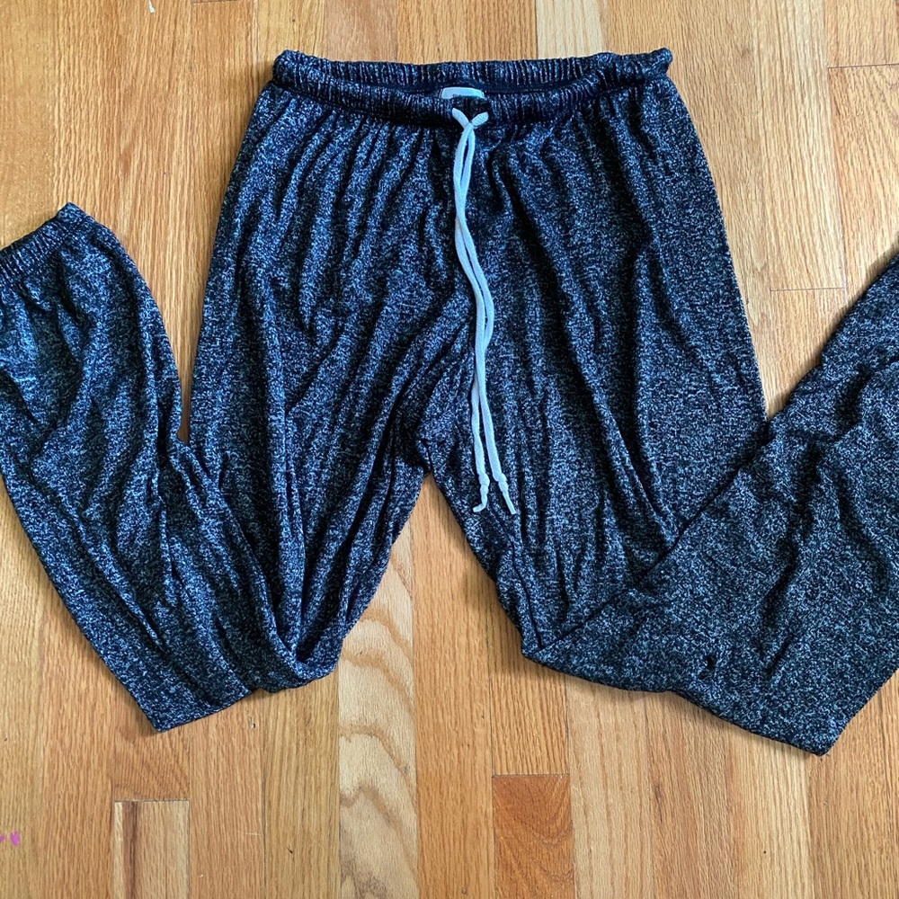 Grey PINK joggers